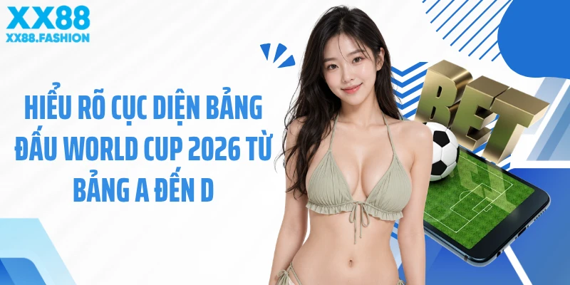 Hiểu rõ cục diện bảng đấu world cup 2026 từ bảng A đến D